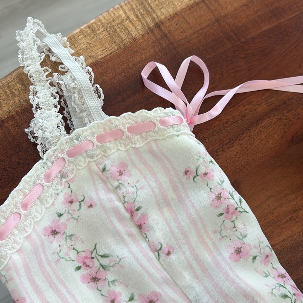 SOLD: Coquette Pink Bow Tank Top - Picture 12 of 13